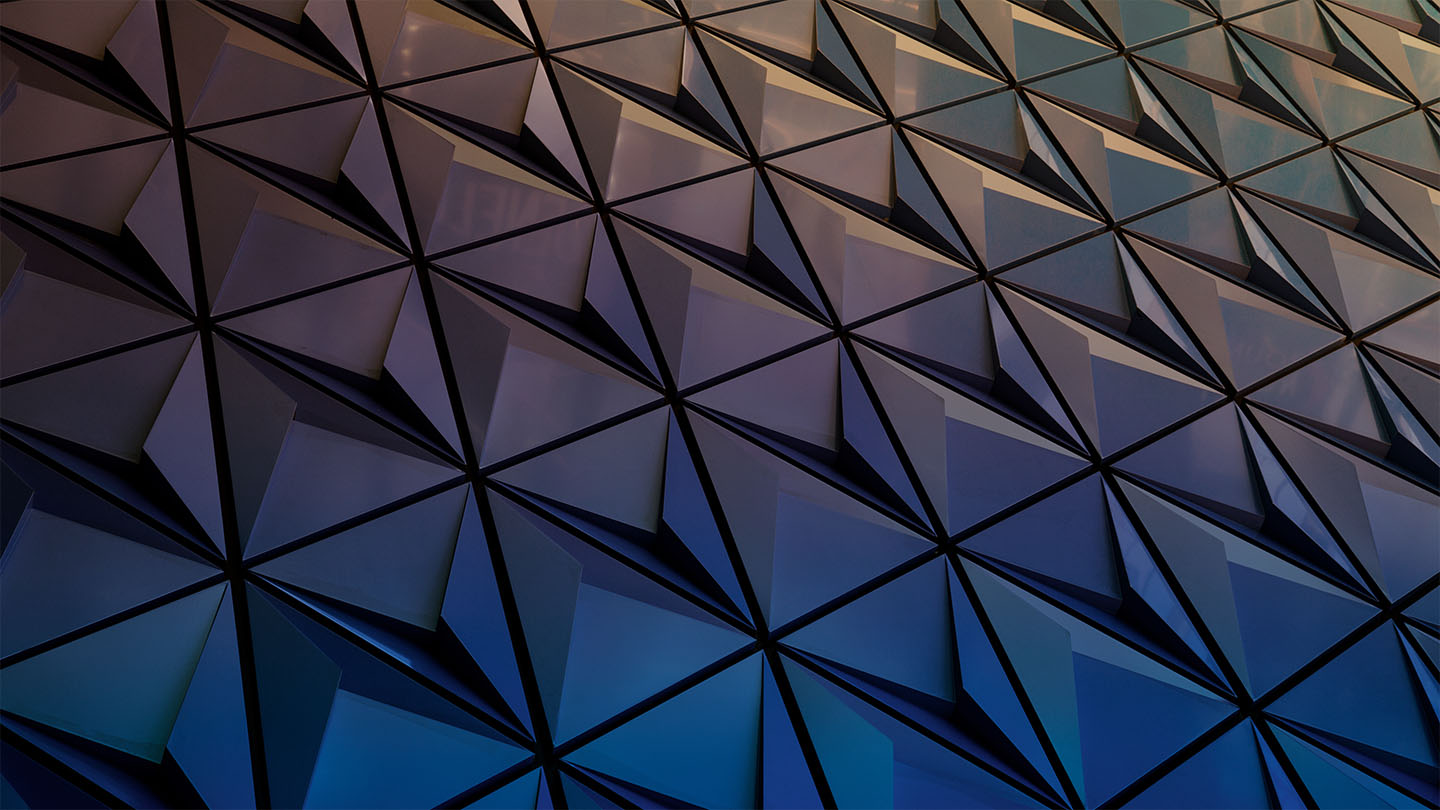 Abstract triangle pattern