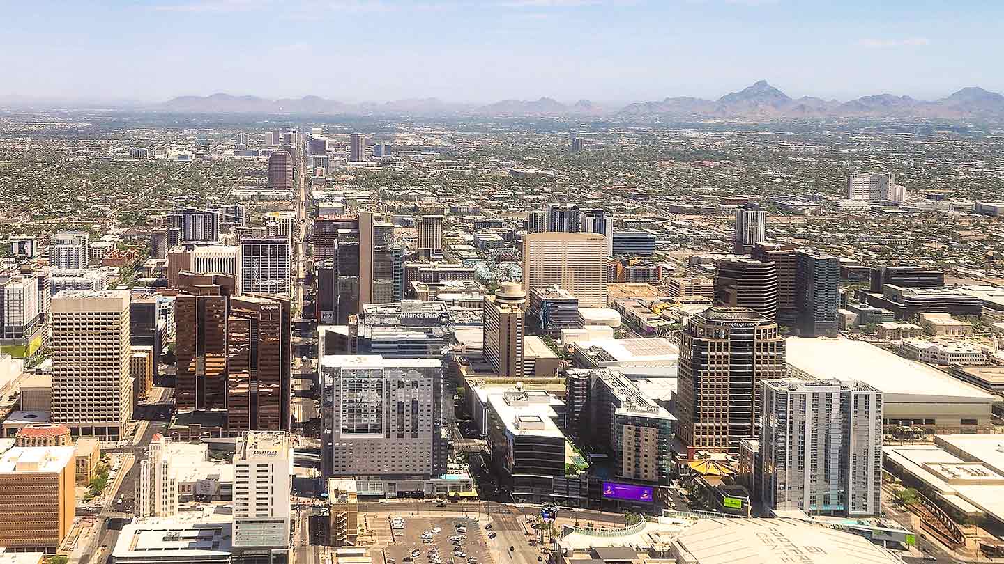 Phoenix skyline